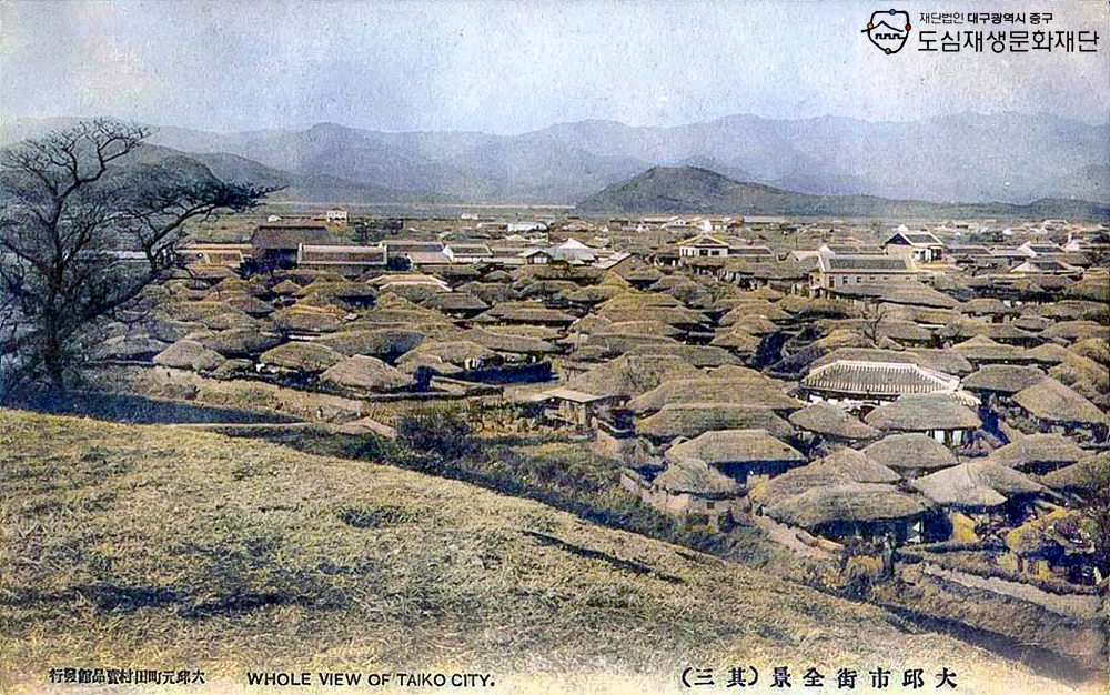 1920년대 청라언덕에서 침산동 방향으로 본 대구시가.jpg