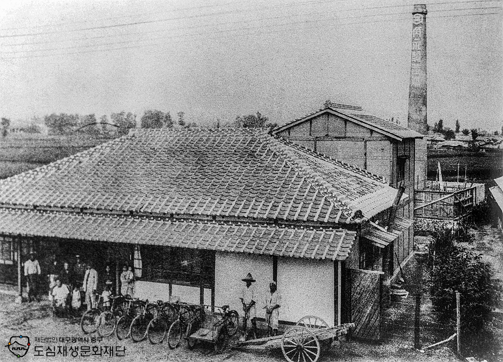 대구 최초 양조장 1910년대 가쿠우메 술도가.jpg